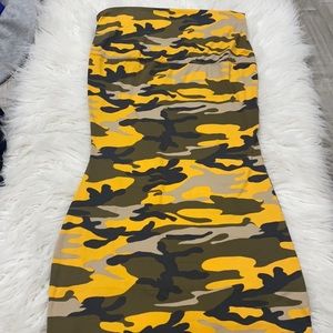 Camo maxi dress teens